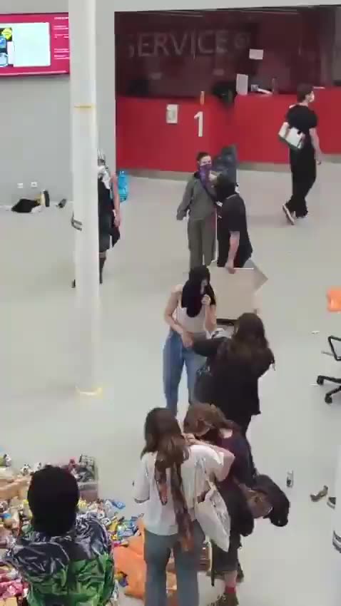 When Antifa and Muslim immigrants devastated University of Amsterdam.