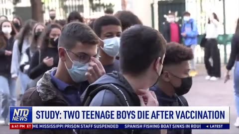 Just days after getting their second Covid Pfizer Vaccine two teenage boys die in their sleep