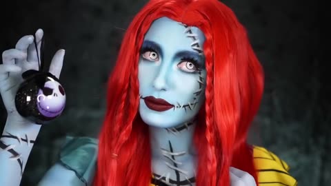 Sally Halloween Makeup Tutorial