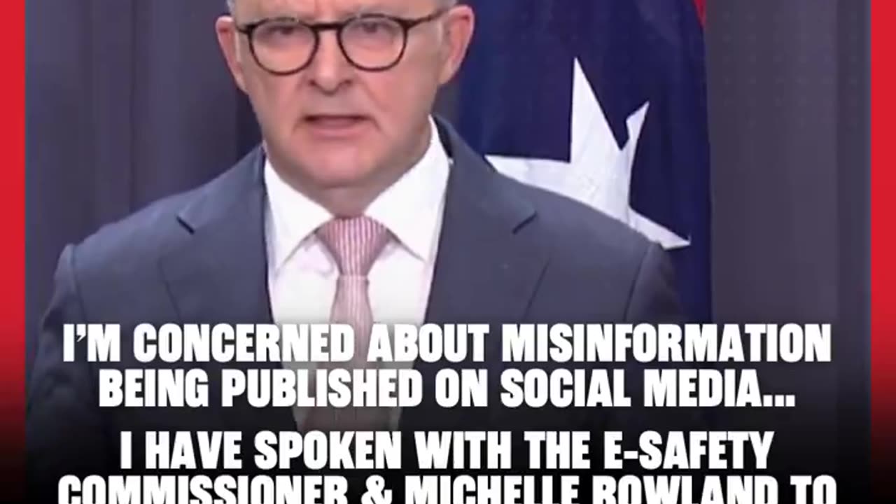 Albo with Disinformation misinformation bill