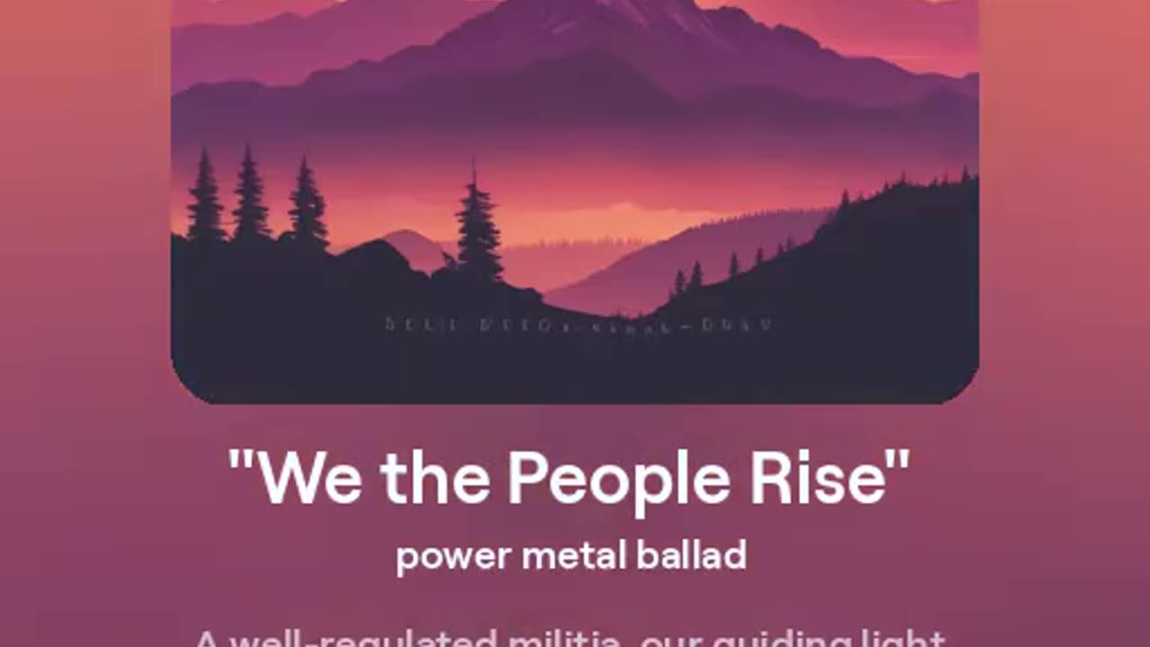 We the People Rise - v1 - Songs for Liberty