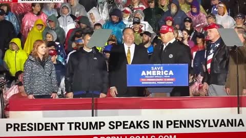 Crowd not impressed when Trump brings on J&J