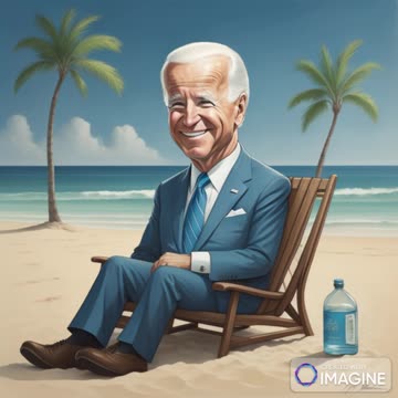 Biden Ignores Rising Death Toll in Hawaii, Goes on Vacation - Enhanced/Altered