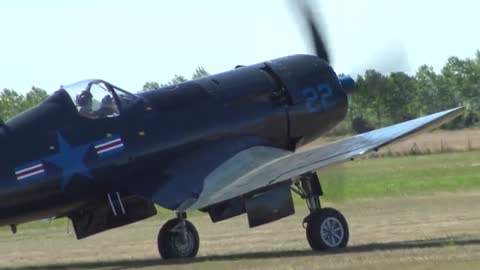 Meaux -Airshow 2022 T6 Corsair Catalina