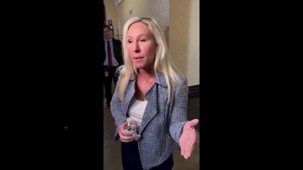 MTG on fire on that freak Democrat dressing like a woman using female bathrooms