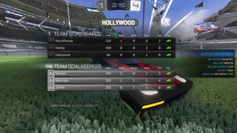 Rocket League RLC Match