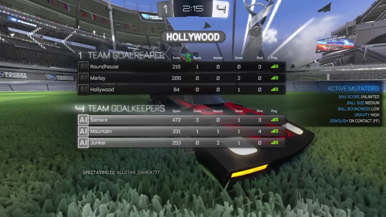Rocket League RLC Match