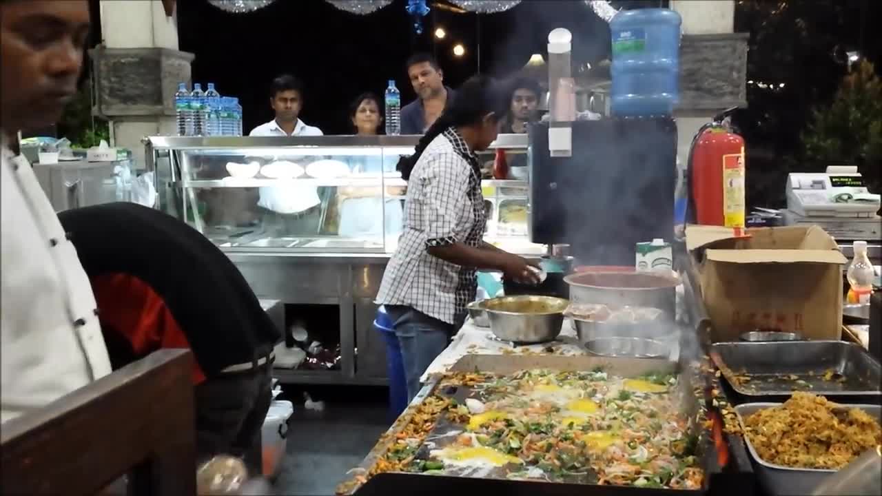 Sri Lanka,Colombo Street food.