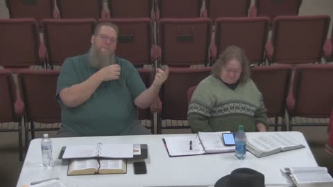 Wednesday Evening Bible Study 12/28/2022