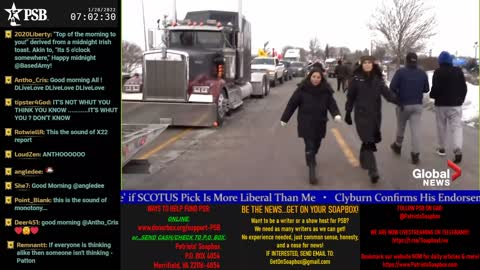 2022-01-28 07:00 EST - Patriots Soapbox AM: with LadyRWB , MykelJaye & DD