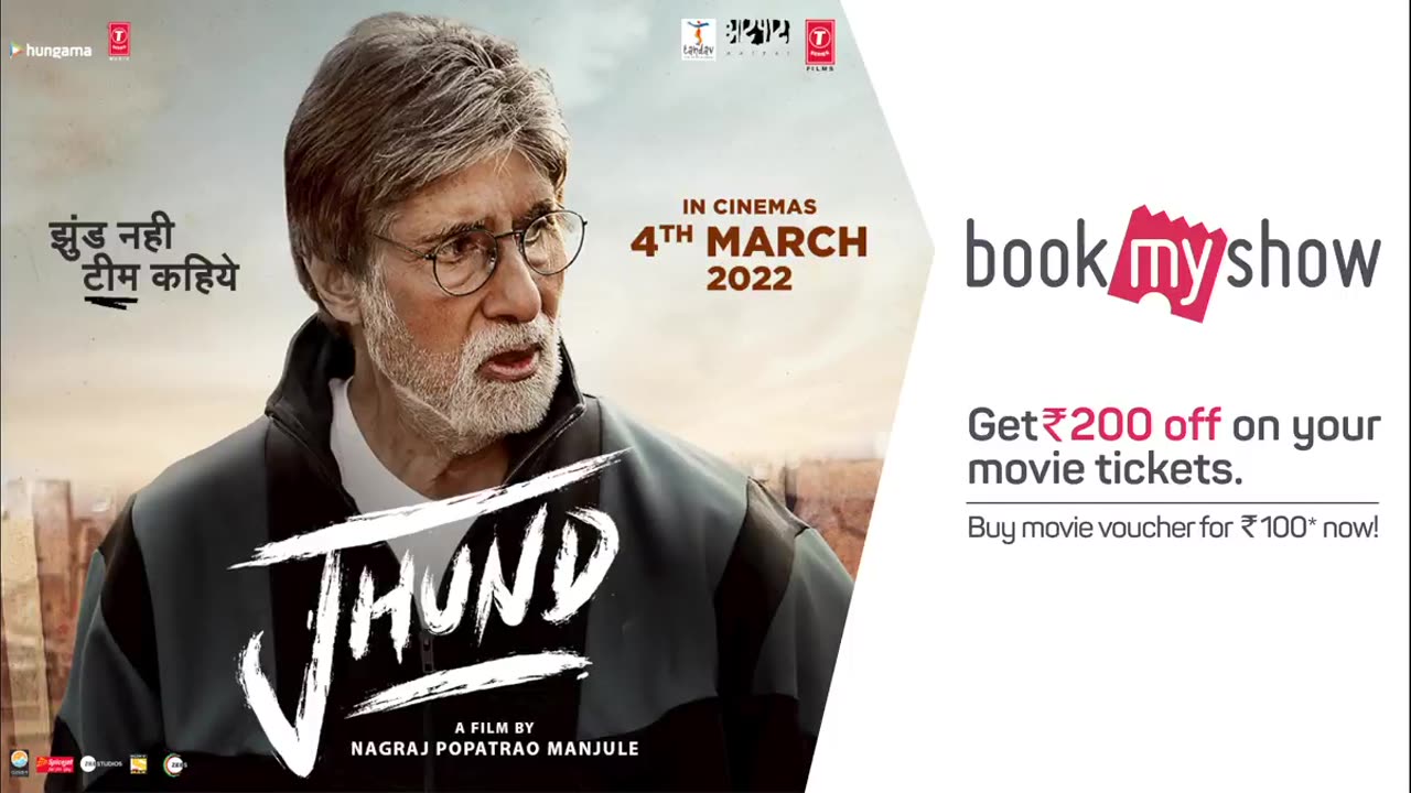 Jhund movie trailer , jhoond movie trailer, Amitabh bachchan full movie