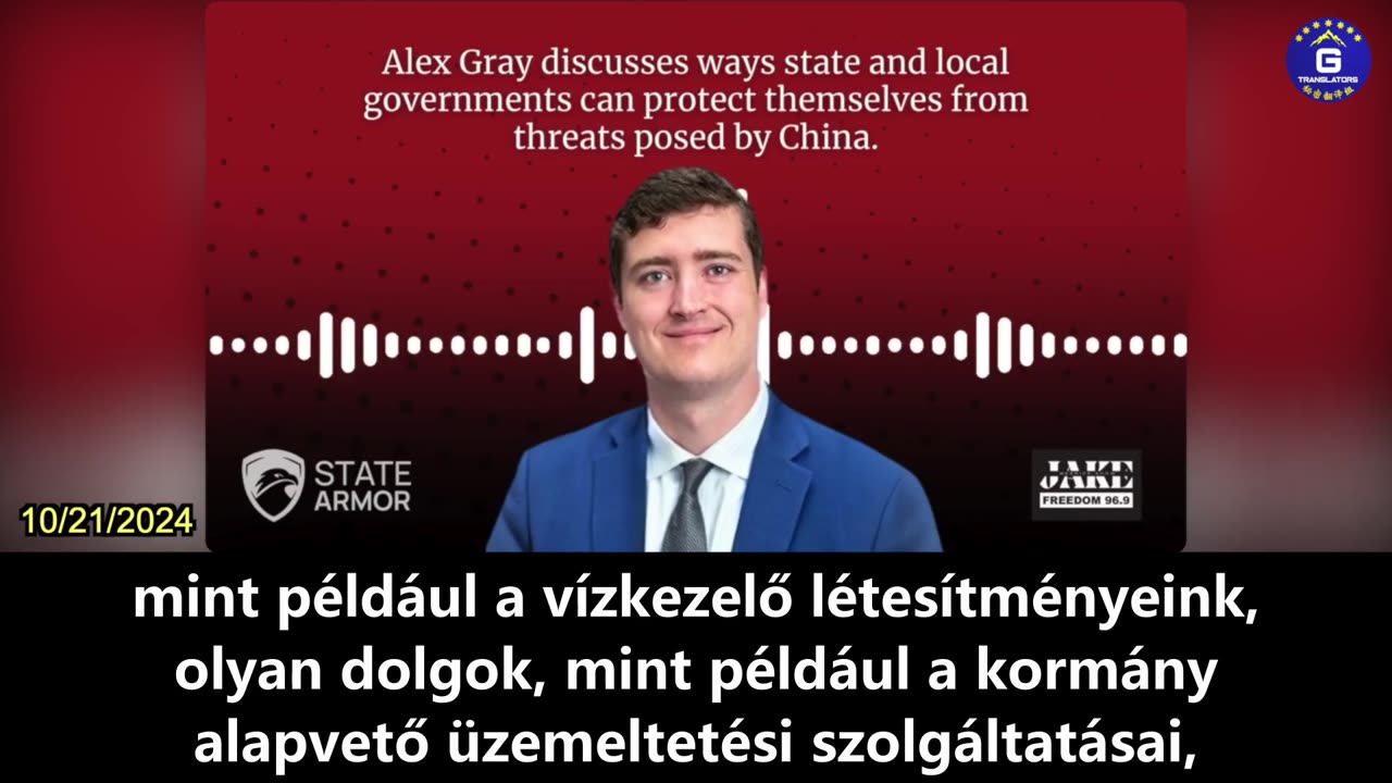 【HU】Alex Gray: A Kínával való lehetséges konfliktus mindannyiunkra hatással lesz