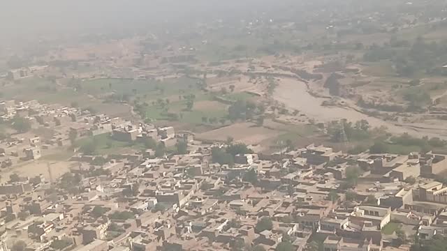 Landing at peshawar international airport