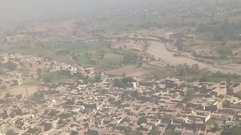 Landing at peshawar international airport