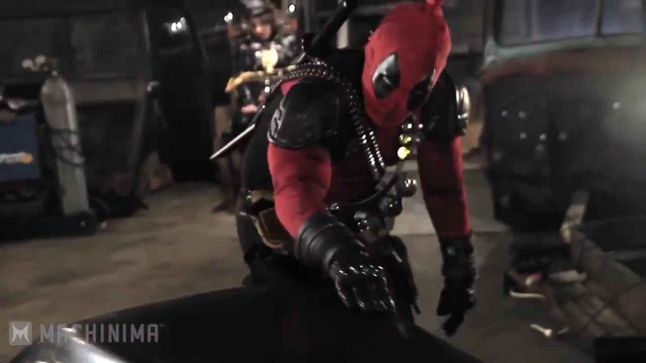 Deadpool Funny and fight scence hollywood movies