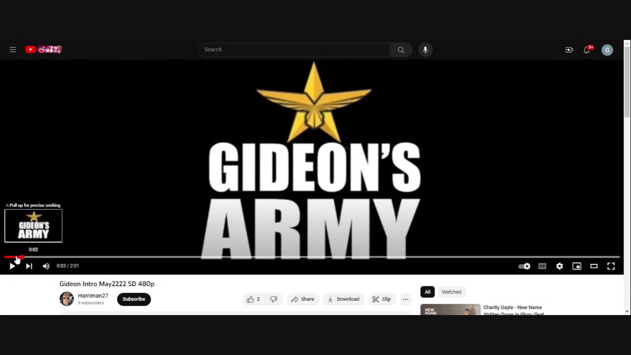 GIDEONS ARMY MONDAY 930 AM EST 8/28/23