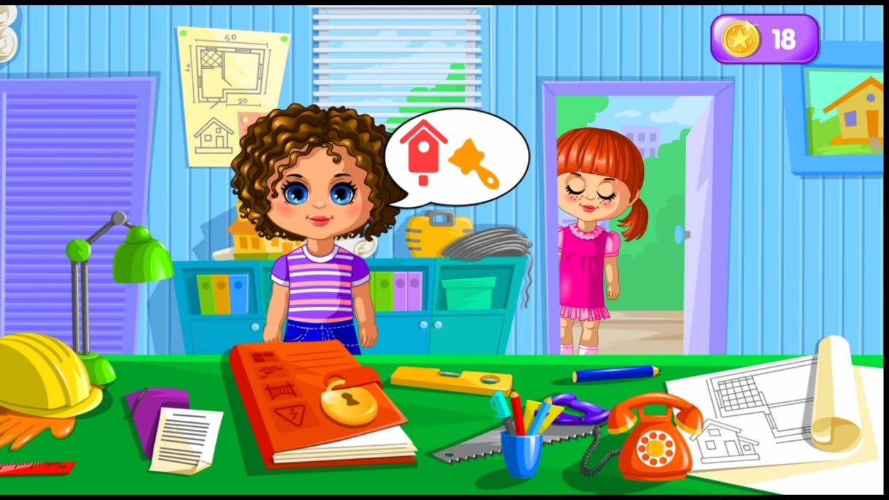 Carrying out activities such as lifting goods, filling in potholes, and making bird cages.