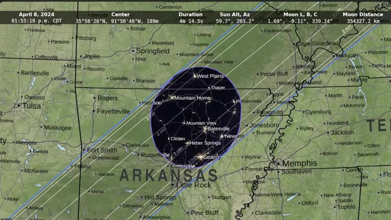 APRIL 08 2024 Solar Eclipse