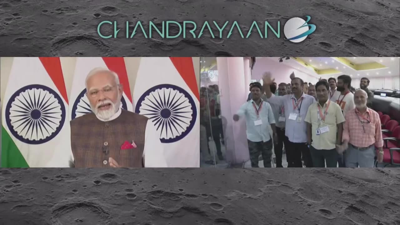 India's Chandrayaan-3 attempts to land on the moon – watch live