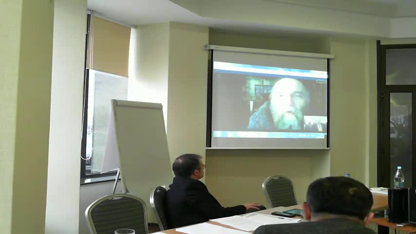 Aleksandr Dugin no Simpósio Jean Parvulesco