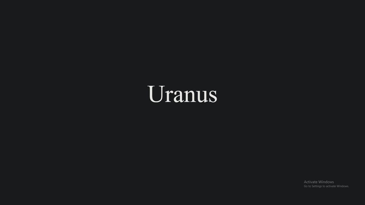 How to Pronounce Uranus