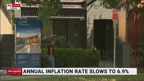 Inflation slows down to 6.9 per cent