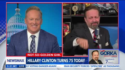 Sean Spicer & I have a little disagreement about Hillary Clinton. Who's side are you on?