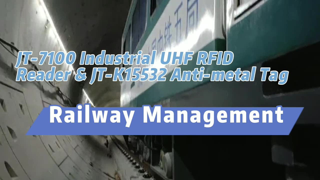 Railway Management with uhf rfid reader