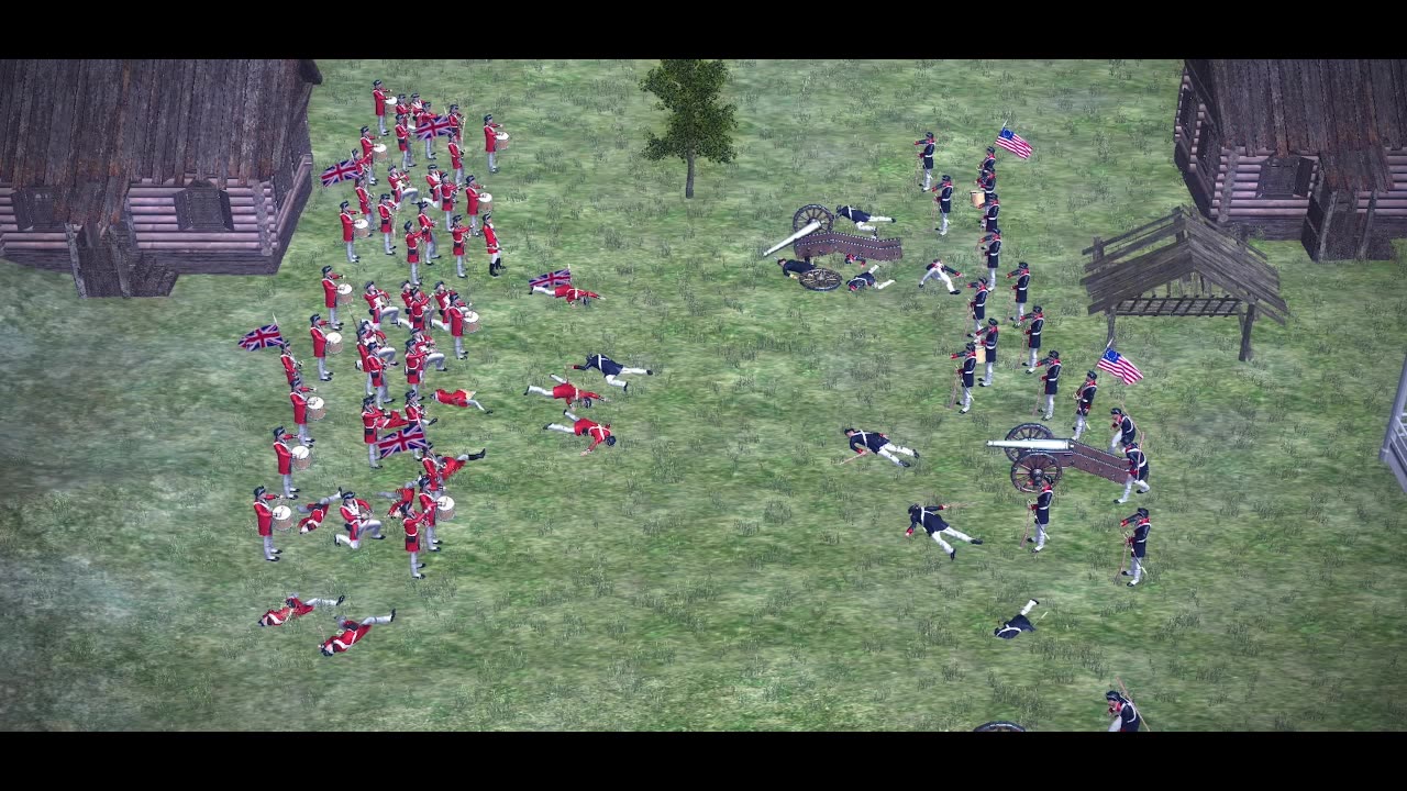 American revolution battle