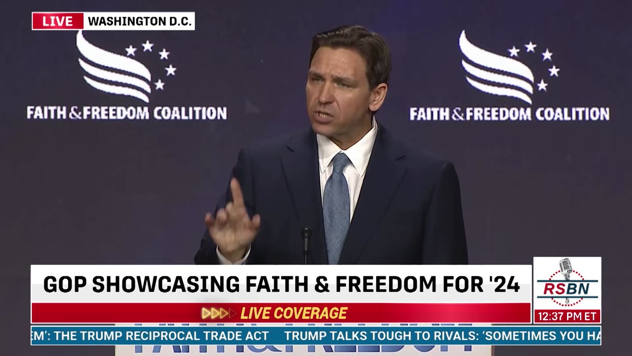 FULL SPEECH: Ron Desantis Faith and Freedom Coalition: Road to Majority Conference 6/23/23