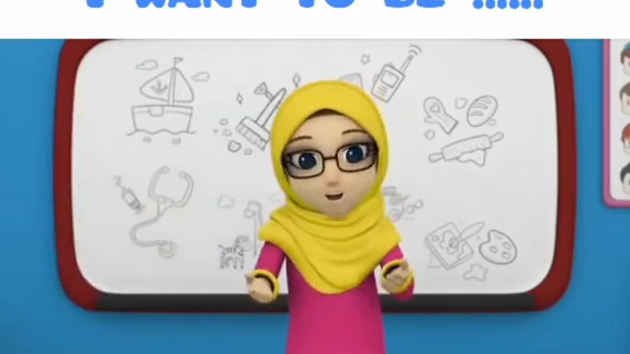 I WANT TO BE | OMAR & HANA ENGLISH