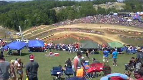 2012 High Point National MX Overlooking Track