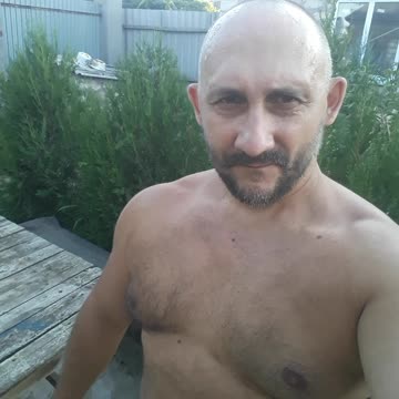 After training in the garden