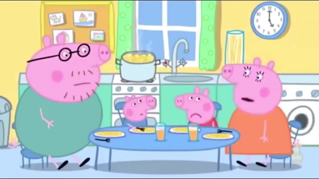 I edited up a random video of Peppa pig