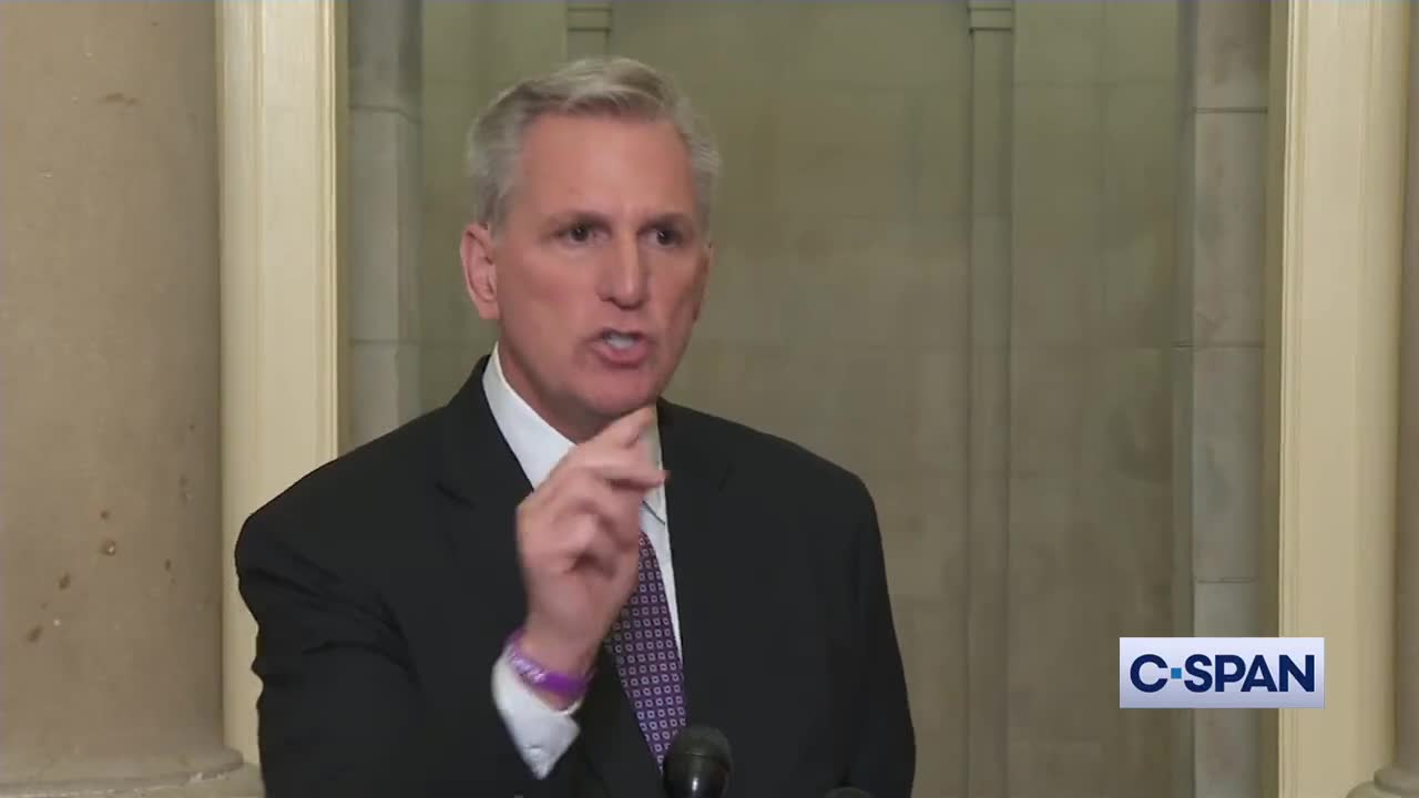 Amazing! McCarthy actually tears reporter a new one