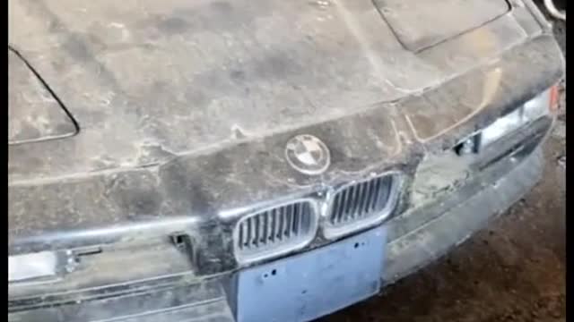 I bought an old BMW for $800.