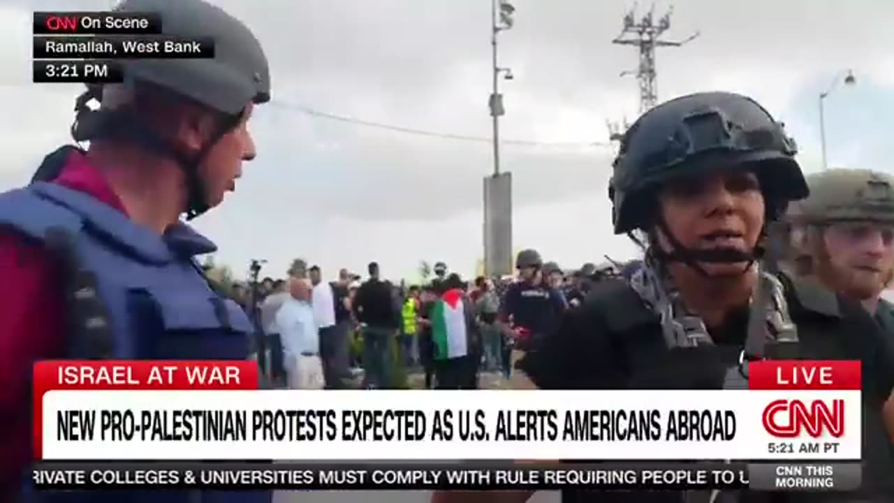 CNN went to report from Palestine. Didn't end well for them.