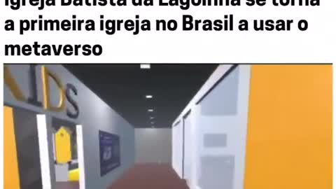 Brasil, primeiro país a usar a tecnologia do metaverso nas igrejas.