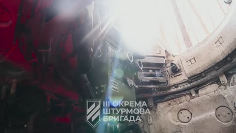 Riding With The Crew of a Ukrainian T72 Tank