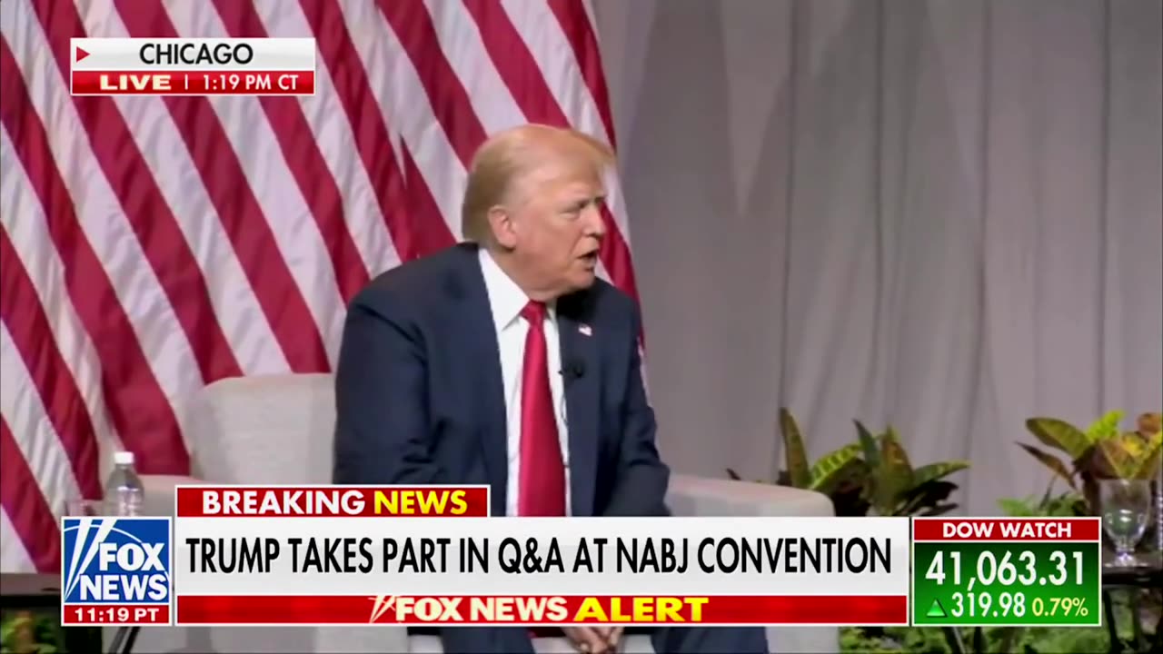 Trump Takes Shot At Kamala Harris When Asked If She Was On The Ticket Due To Race