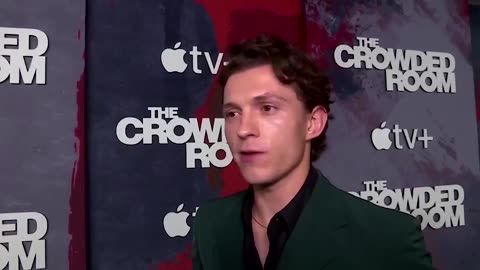 Tom Holland hits red carpet for 'The Crowded Room'