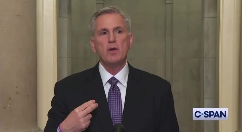 Kevin McCarthy answers Why isn't Adam Schiff and Eric Swalwell on the Intelligence Committee?