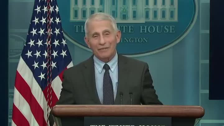 Fauci Tells a Big Fat Lie in His 'Final Message' at White House Podium