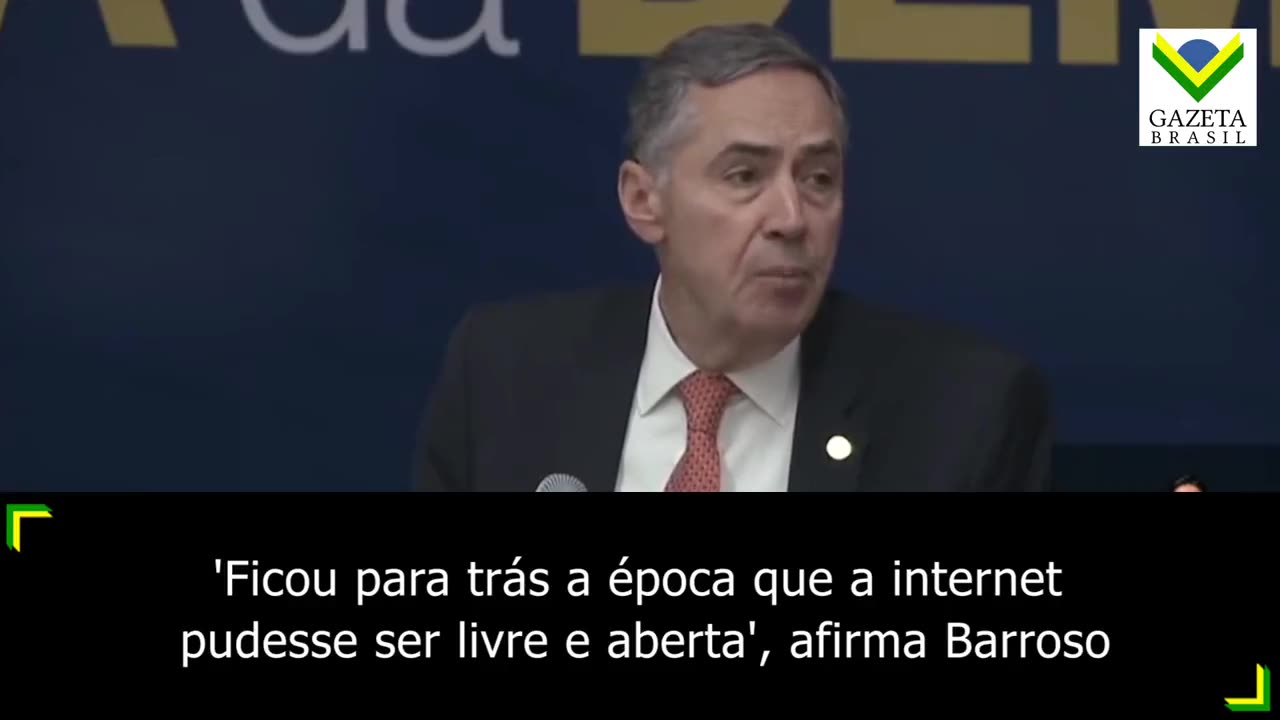 “Já ficou para trás a época que a internet pudesse ser livre”, diz ministro Luís Barroso