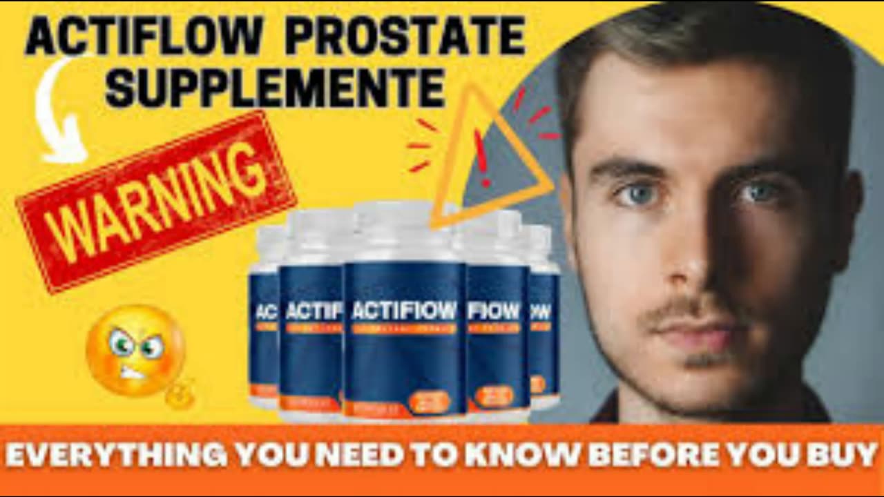 Actiflow :- Should You Buy This Prostate Formula?