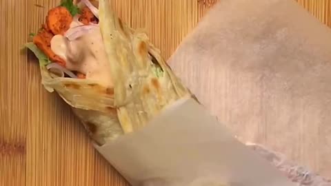 Chicken Paratha Roll Share with