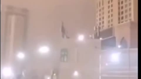 Bad News Storm and bad destruction in Makkah