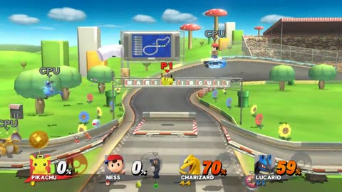 Super Smash Bros 4 Wii U Battle456