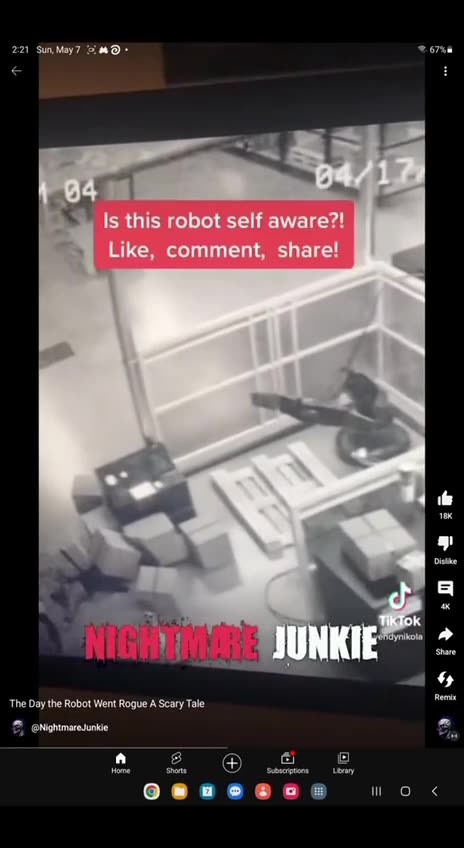 The Day The Robot Went Rogue: A Scary Tale