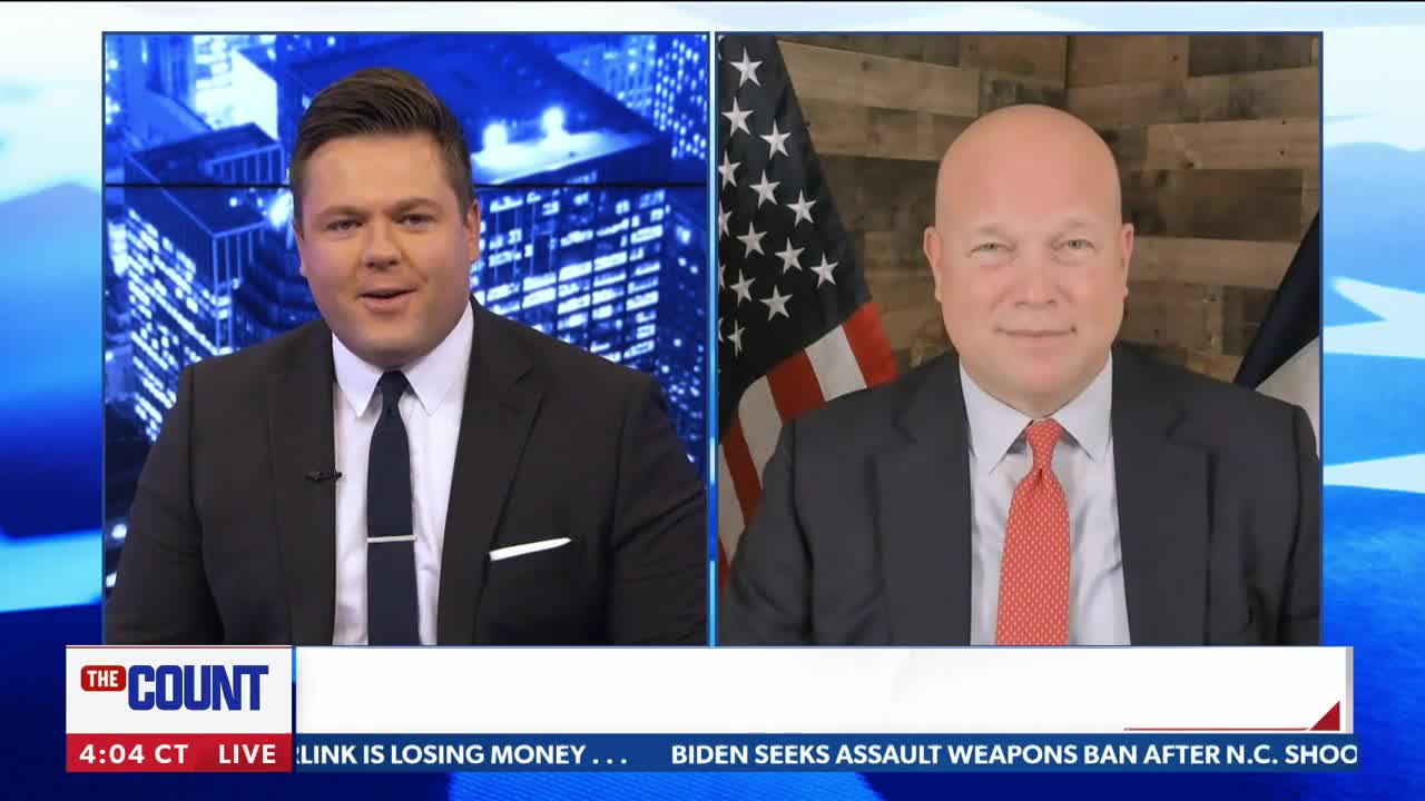 Matt Whitaker on The Count/NewsmaxTV 10/15/22